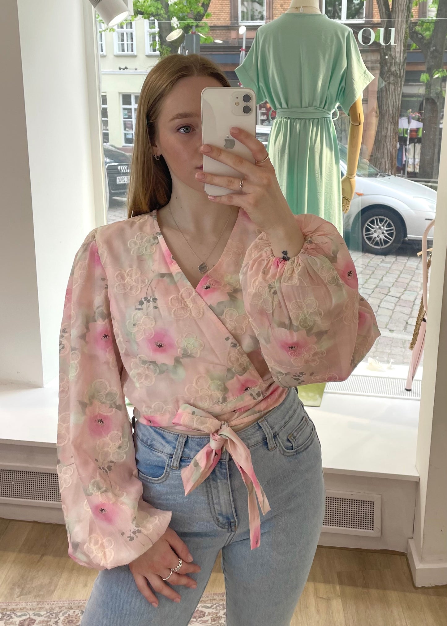 Wickelbluse „Rosa“
