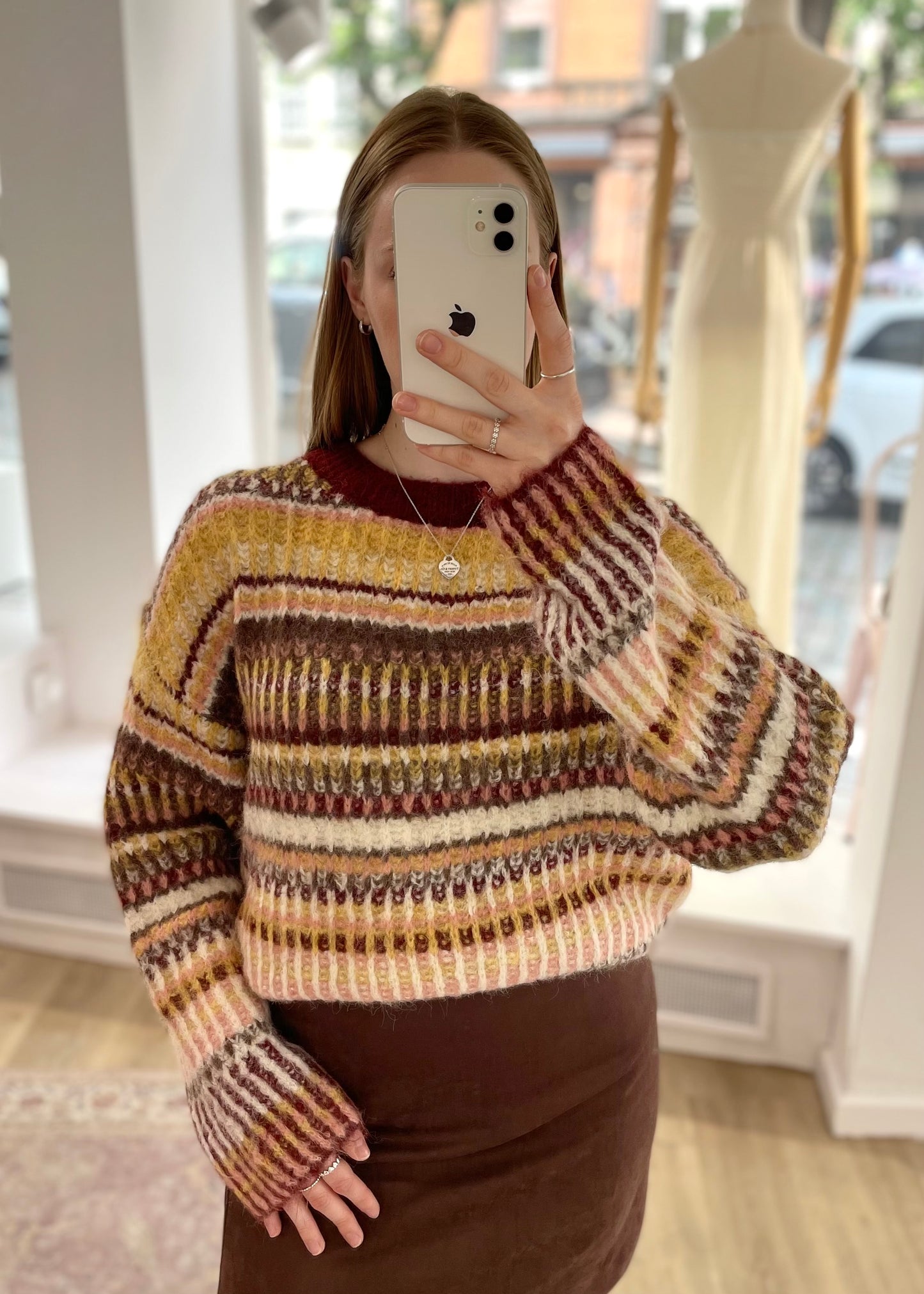 Bunter Pullover