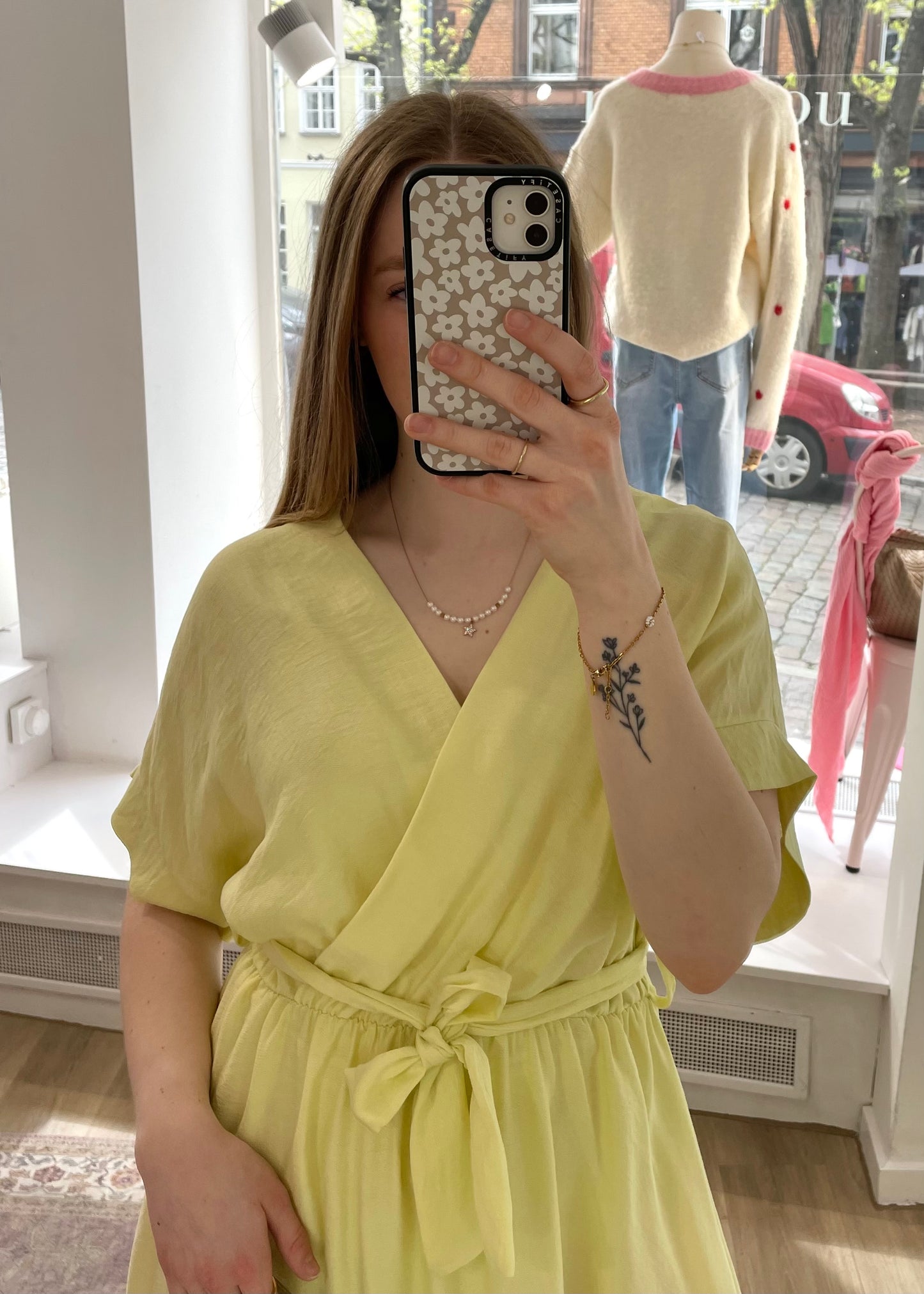 Maxikleid „Cleo“ butteryellow