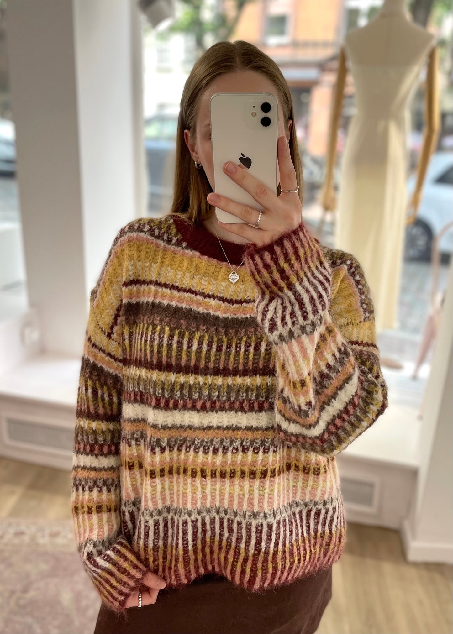Bunter Pullover