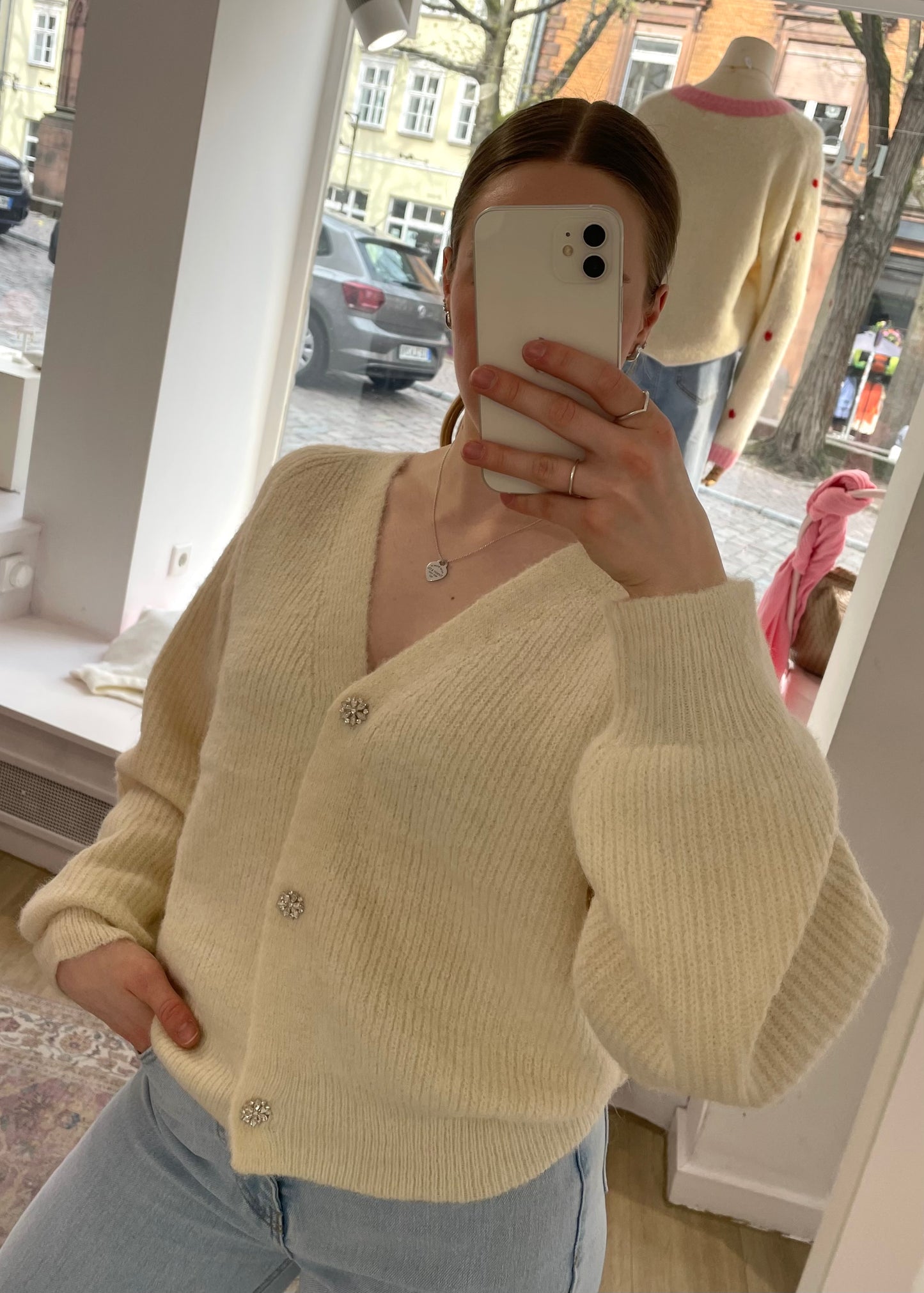 Cardigan „Emily“ creme