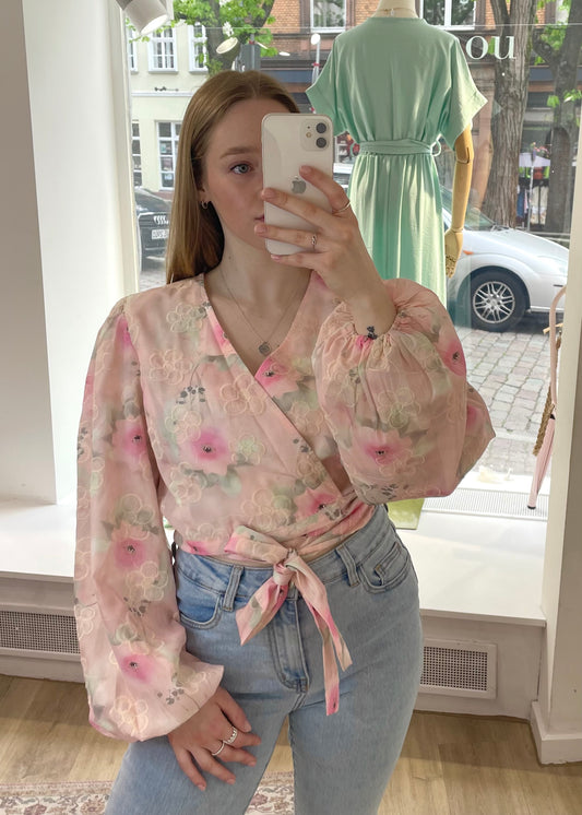 Wickelbluse „Rosa“