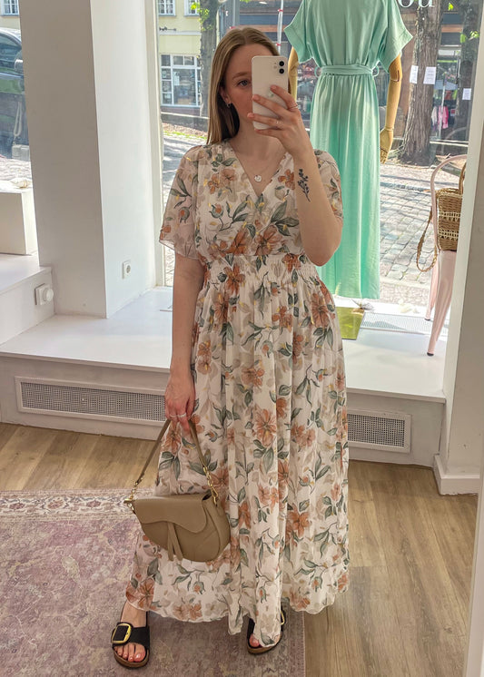 Maxikleid „Dreamy“ apricot