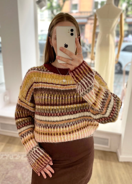 Bunter Pullover
