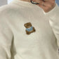 Pullover „Teddy“ weiß