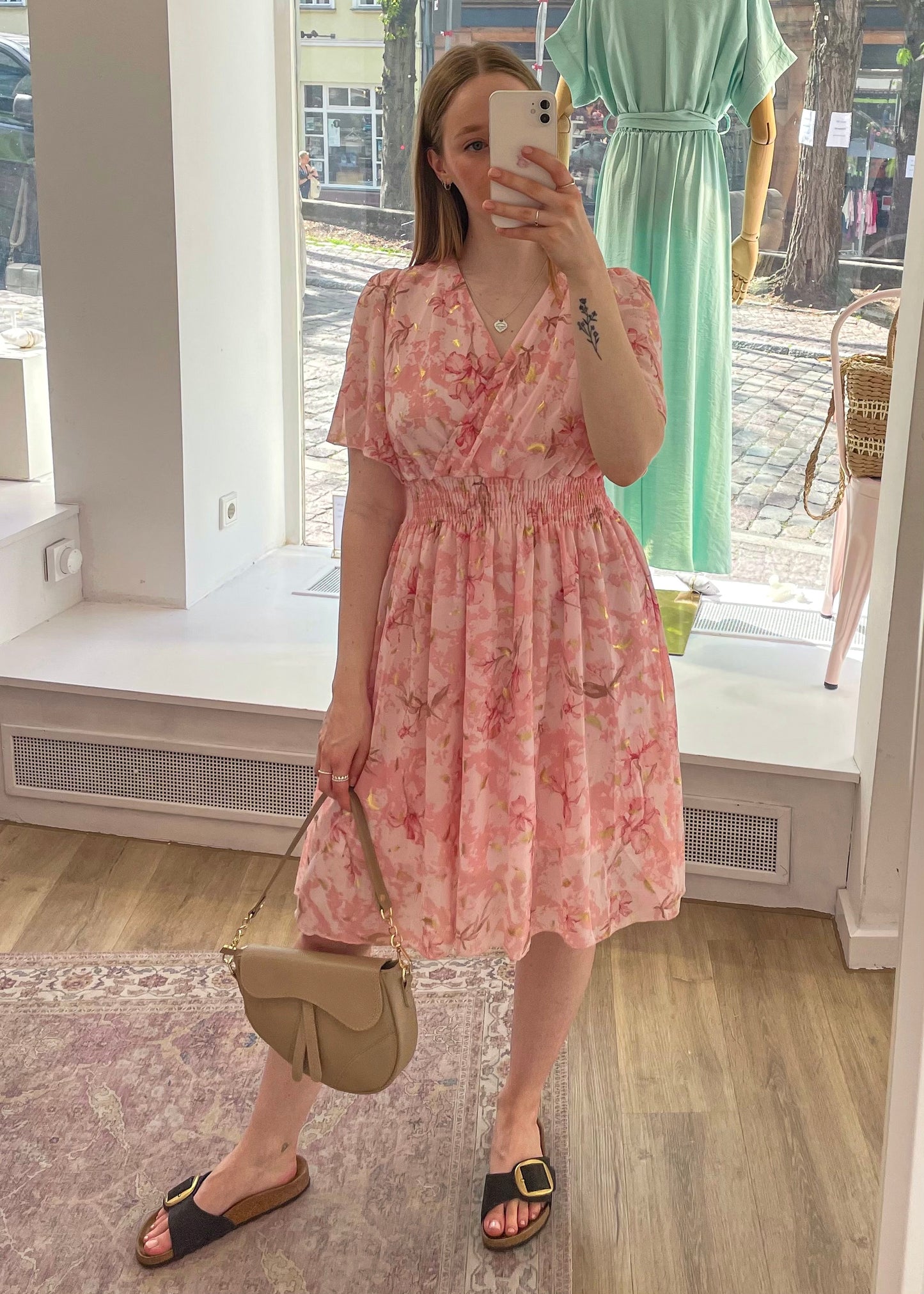 Minikleid „Dreamy“ rosa