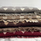 double faced Schal beige