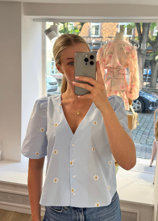Bluse „Daisy“ blau