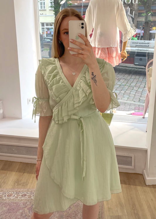 Wickelkleid „Violetta“ mint