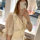 Wickelkleid „Violetta“ creme