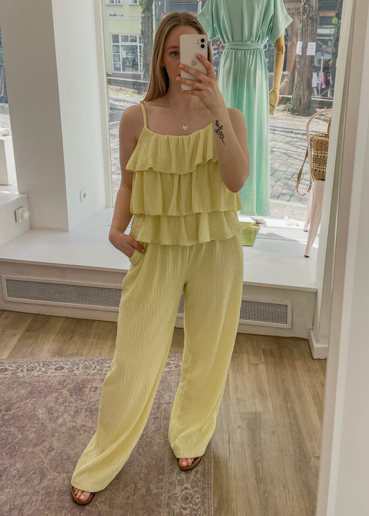 Set „Ophelia“ butteryellow