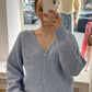 Cardigan „Emily“ hellblau