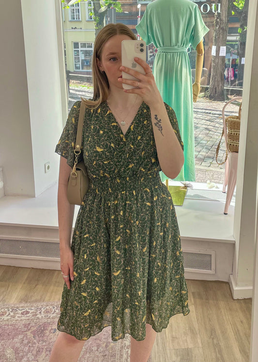 Minikleid „Dreamy“ dunkelgrün