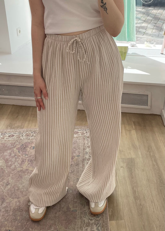 Musselinhose „Elena“ beige