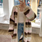 Langer Cardigan gestreift