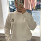 Pullover „Teddy“ weiß